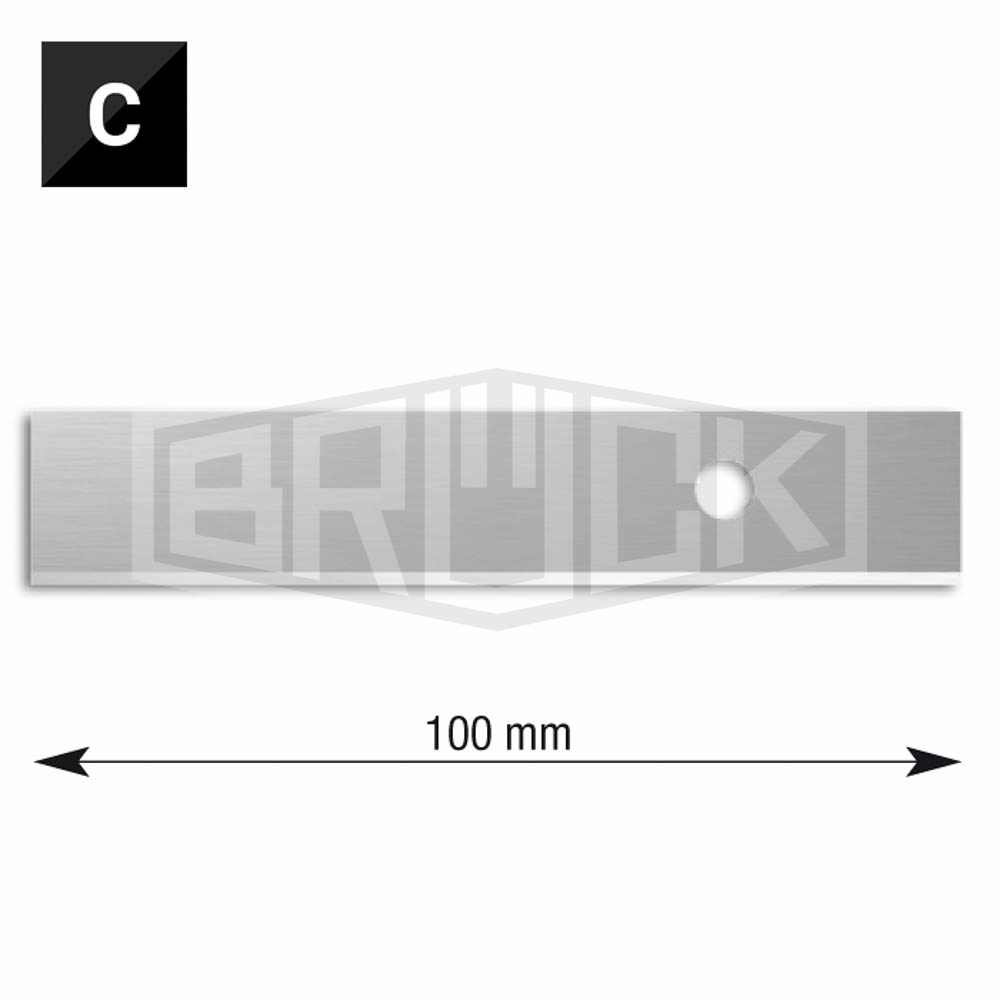 Schaberklingen 100S | C | 0,43mm
