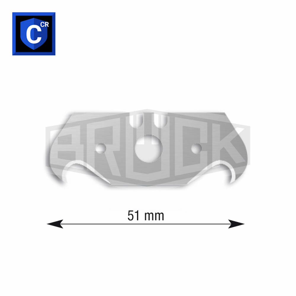 Hakenklinge 222/7 | C-CR | 0,63mm